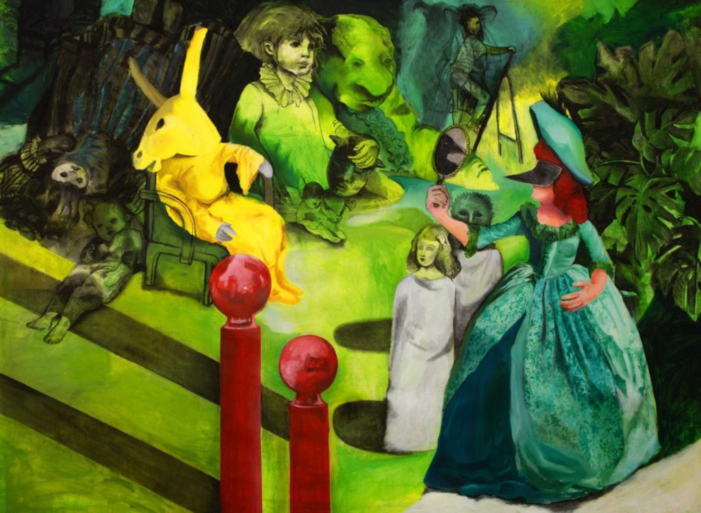 Masques 6 2024 150 x 200 cm Technique mixte sur toile 1024x749 - 2024